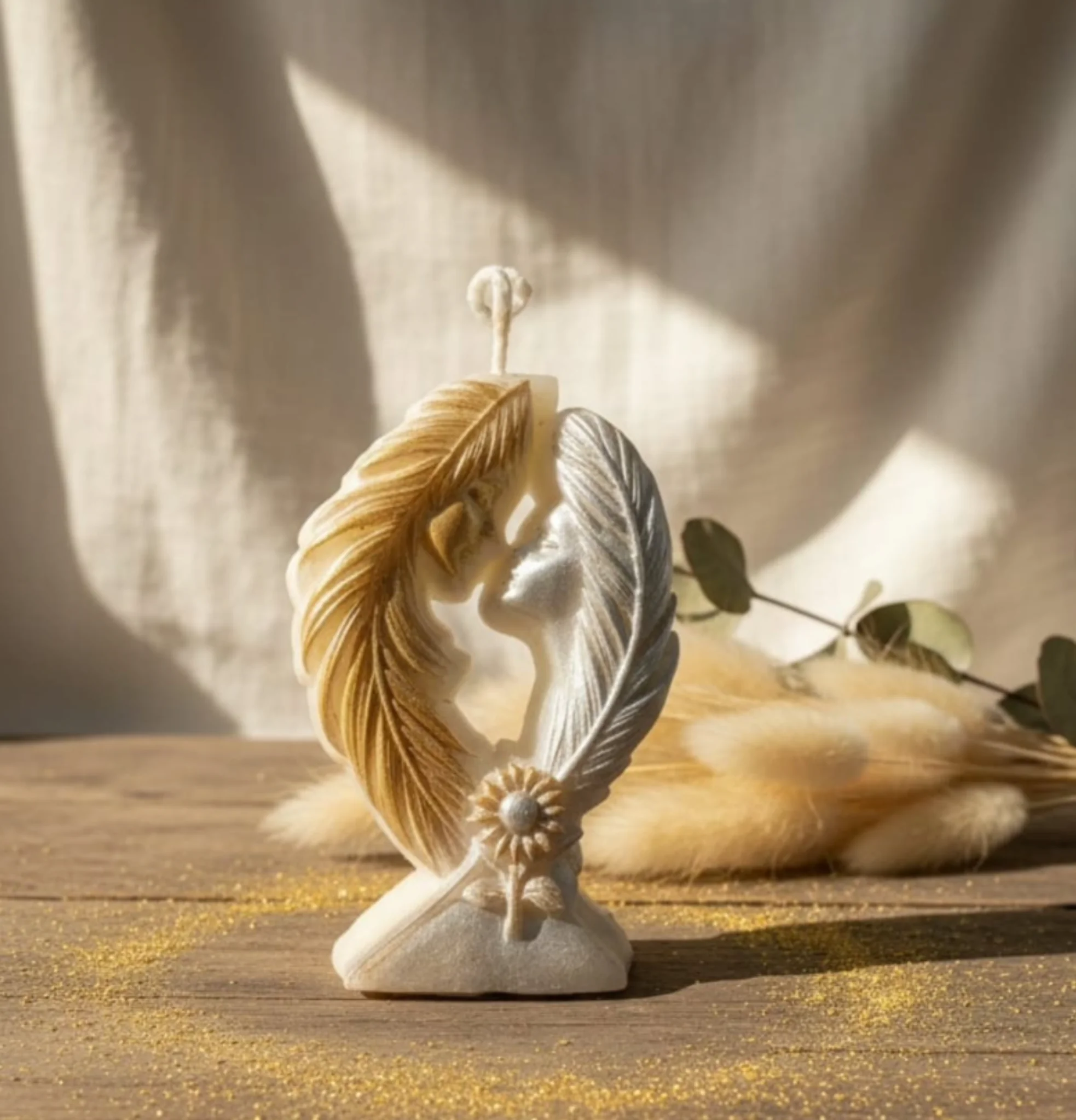 Aşkın Silueti Tasarım Mum – Sevgililer Günü Özel Seri - Görsel 4